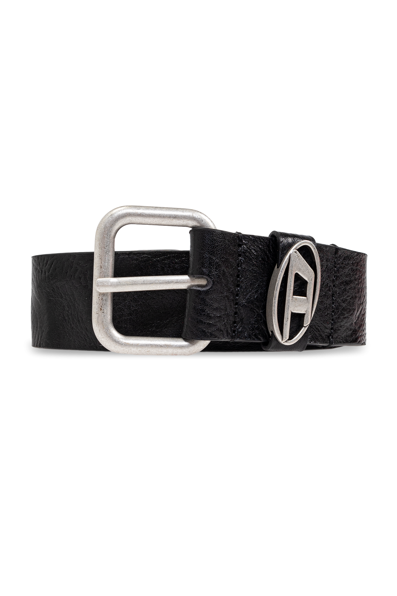 Black Belt OVAL D LOGO B-1DR Diesel - Vitkac Italy